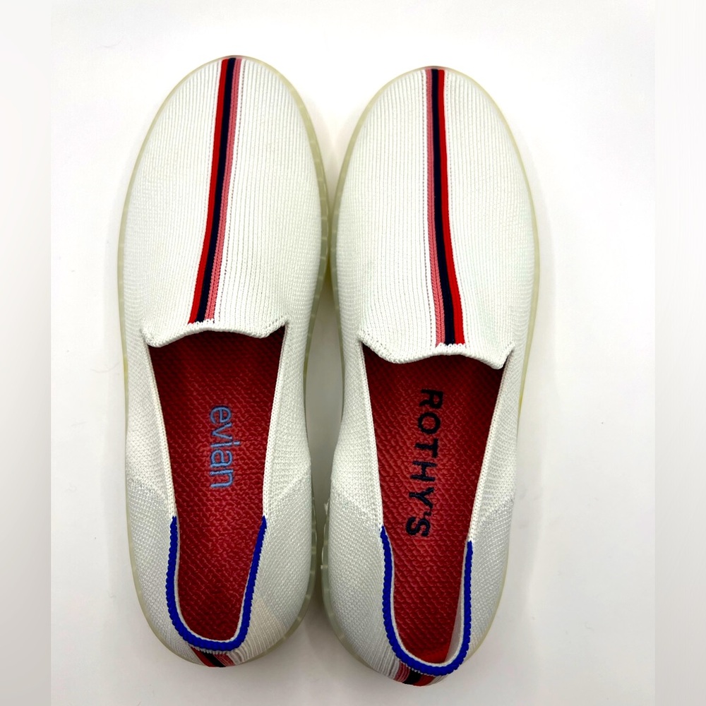 *SOLD* Rothy’s Sneakers x Evian limited release size 7.5